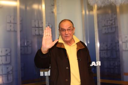 Актер театра и кино Эммануил Виторган в КП. 13 октября 2009 года.