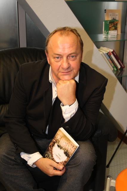 Польский писатель Януш Вишневский в КП. 4 сентября 2009 года.