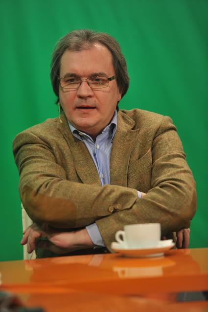 Главный редактор журнала ЭКСПЕРТ, журналист Валерий Фадеев. В ИД КП. 25 января 2012 года.