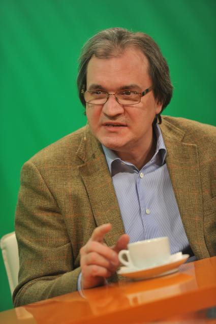 Главный редактор журнала ЭКСПЕРТ, журналист Валерий Фадеев. В ИД КП. 25 января 2012 года.