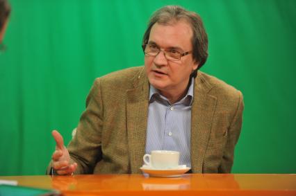 Главный редактор журнала ЭКСПЕРТ, журналист Валерий Фадеев. В ИД КП. 25 января 2012 года.