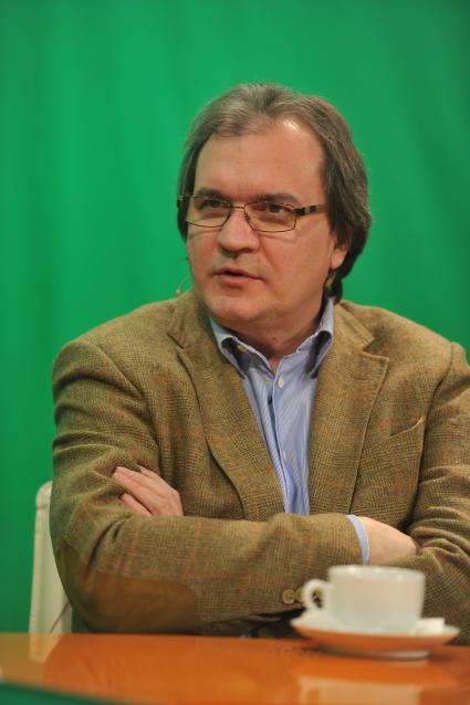 Главный редактор журнала ЭКСПЕРТ, журналист Валерий Фадеев. В ИД КП. 25 января 2012 года.
