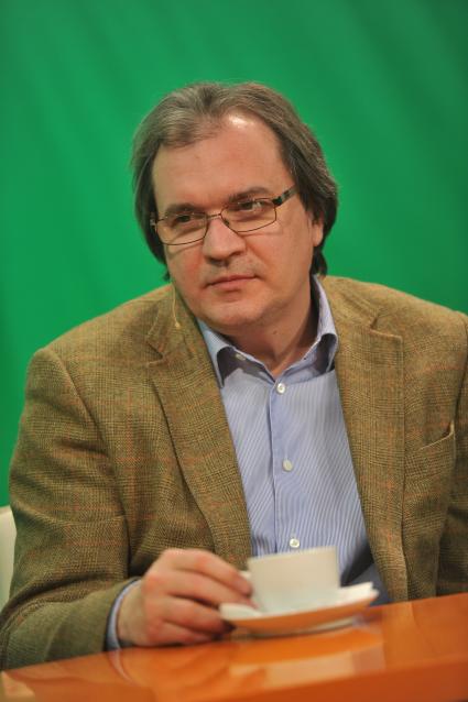 Главный редактор журнала ЭКСПЕРТ, журналист Валерий Фадеев. В ИД КП. 25 января 2012 года.