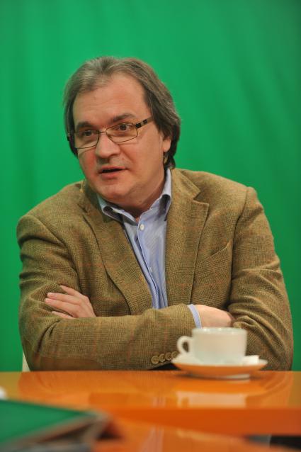 Главный редактор журнала ЭКСПЕРТ, журналист Валерий Фадеев. В ИД КП. 25 января 2012 года.