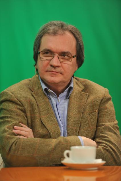 Главный редактор журнала ЭКСПЕРТ, журналист Валерий Фадеев. В ИД КП. 25 января 2012 года.