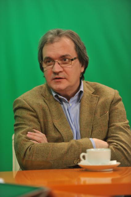Главный редактор журнала ЭКСПЕРТ, журналист Валерий Фадеев. В ИД КП. 25 января 2012 года.