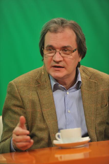 Главный редактор журнала ЭКСПЕРТ, журналист Валерий Фадеев. В ИД КП. 25 января 2012 года.