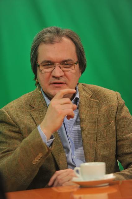 Главный редактор журнала ЭКСПЕРТ, журналист Валерий Фадеев. В ИД КП. 25 января 2012 года.