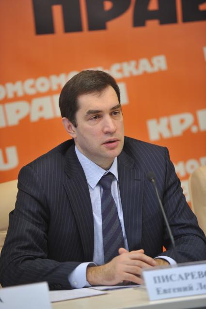 Заместитель руководителя Федерального агенства по туризму Евгений Писаревский. В ИД КП. 25 января 2012 года.