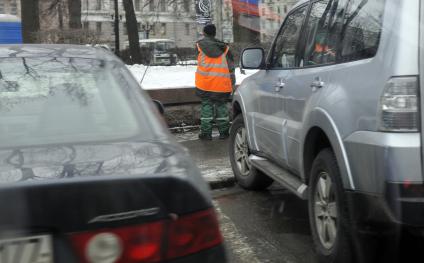 Платные парковки. Москва. 29 января 2009 года.