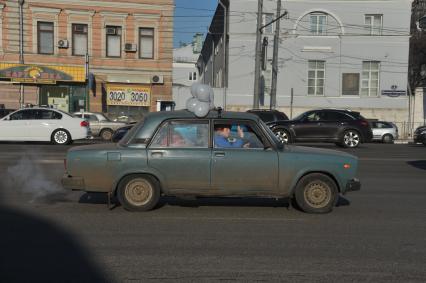 В Москве на Садовом кольце прошел автопробег  ЗА ЧЕСТНЫЕ ВЫБОРЫ. 29 января 2012