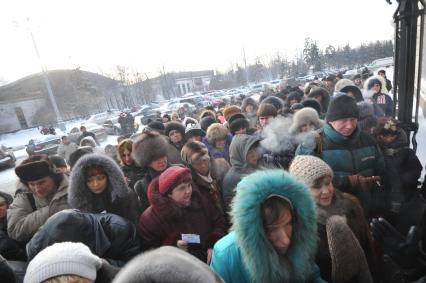 Кастинг нового сезона музыкального шоу ФАКТОР А на телеканале  РОССИЯ 1. На снимке:  участники кастинга. 02 февраля 2012 года.