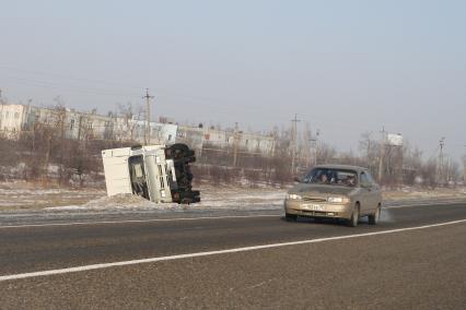 Сильный ветер в Новороссийске. 08 февраля 2012.