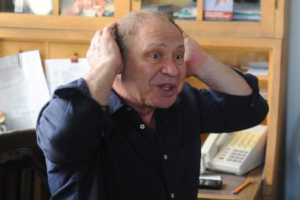 Театр `Школа современной пьесы`. На снимке:  художественный руководитель Московского театра  `Школа современной пьесы` Иосиф Райхельгауз.