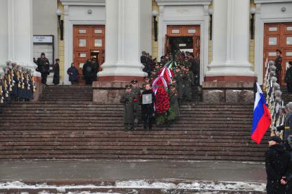 Центральный театр Российской армии. На церемонии прощания с актрисой Людмилой Касаткиной.