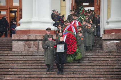 Центральный театр Российской армии. На церемонии прощания с актрисой Людмилой Касаткиной.