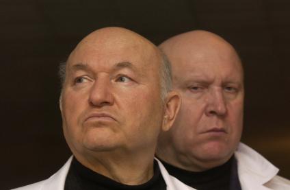 Мэр Москвы Юрий Лужков и политик Валерий Шанцев (слева направо).