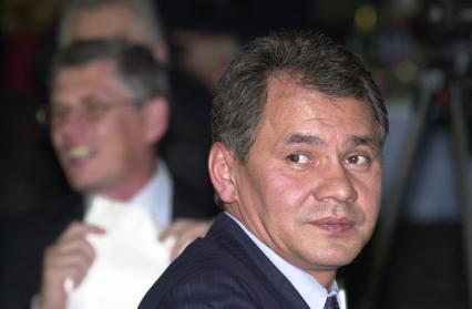 Политик, министр МЧС Сергей Шойгу.