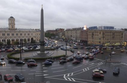 Санкт-Петербург. Площадь у Московского вокзала.