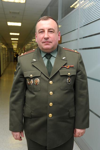 ИД `Комсомольская правда`. На снимке: начальник 4-го направления (призыва и организации службы) Генерального штаба Вооруженных сил России, полковник Алексей Князев.