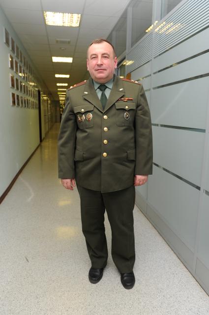 ИД `Комсомольская правда`. На снимке: начальник 4-го направления (призыва и организации службы) Генерального штаба Вооруженных сил России, полковник Алексей Князев.