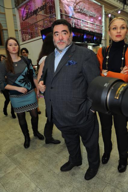 Гостиный Двор. Неделя моды в Москве `Volvo Fashion Week Moscow`. На снимке: президент компании Bosco di Ciliegi Михаил Куснирович.