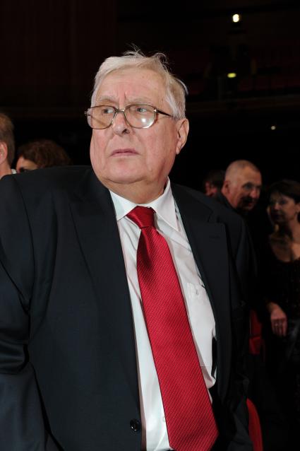 Crocus City Hall. 25-ая юбилейная торжественная церемония вручения Национальной кинематографической премии `Ника`. На снимке:  актер Олег Басилашвили.