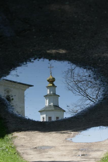 Воскресенский Новоиерусалимский мужской ставропигиальный монастырь. На снимке: Гефсиманская башня.