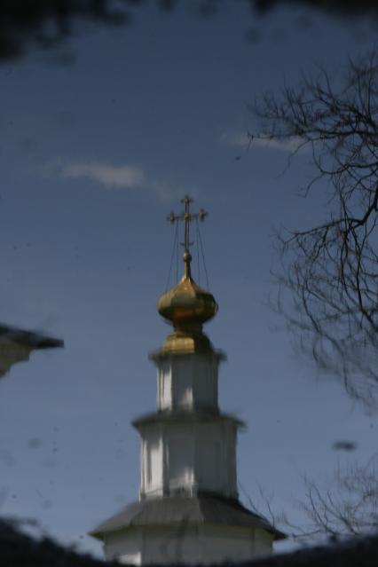 Воскресенский Новоиерусалимский мужской ставропигиальный монастырь. На снимке: Гефсиманская башня.