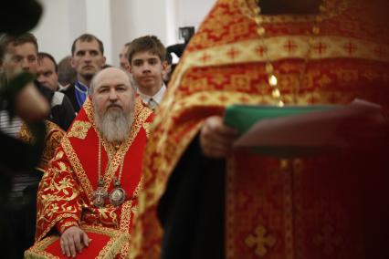 В Ставрополе прошел крестный ход. На снимке епископ Ставропольский и Невинномысский Кирилл.