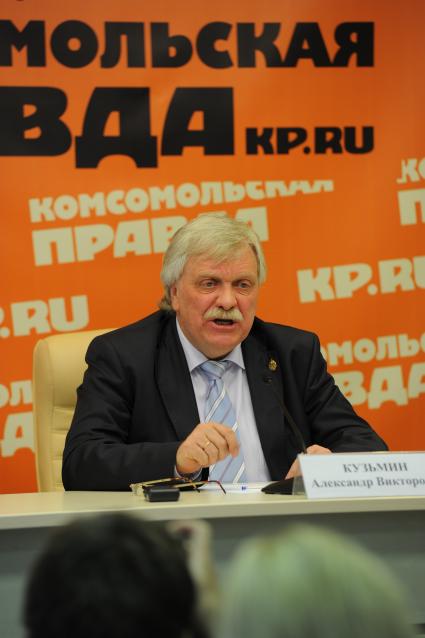 ИД `Комсомольская правда`. Главный архитектор Москвы Александр Кузьмин.