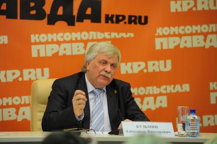 ИД `Комсомольская правда`. Главный архитектор Москвы Александр Кузьмин.
