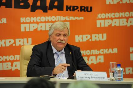 ИД `Комсомольская правда`. Главный архитектор Москвы Александр Кузьмин.