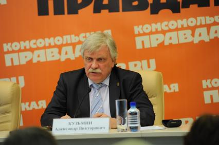 ИД `Комсомольская правда`. Главный архитектор Москвы Александр Кузьмин.