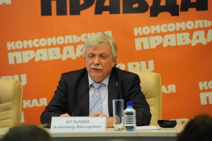 ИД `Комсомольская правда`. Главный архитектор Москвы Александр Кузьмин.