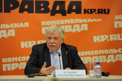 ИД `Комсомольская правда`. Главный архитектор Москвы Александр Кузьмин.