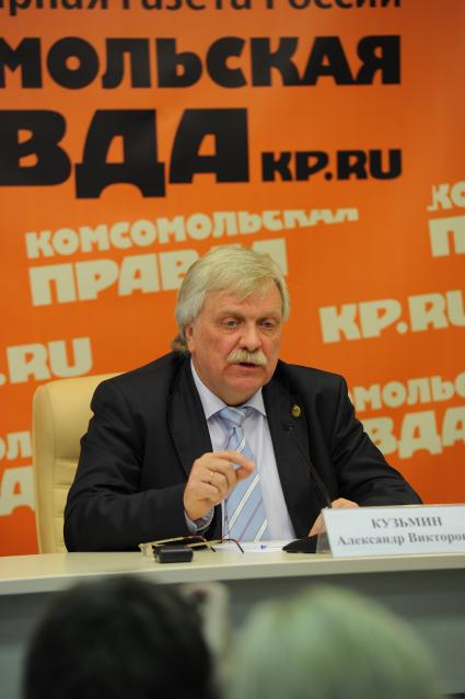 ИД `Комсомольская правда`. Главный архитектор Москвы Александр Кузьмин.