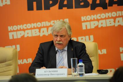 ИД `Комсомольская правда`. Главный архитектор Москвы Александр Кузьмин.