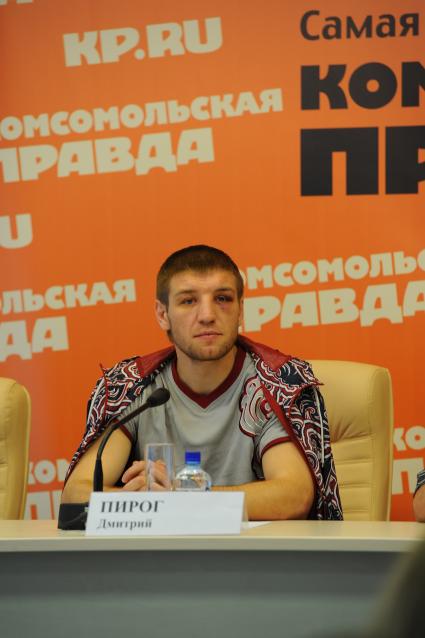ИД `Комсомольская правда`. Боксер Дмитрий Пирог.