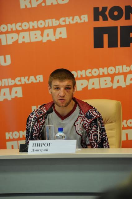 ИД `Комсомольская правда`. Боксер Дмитрий Пирог.