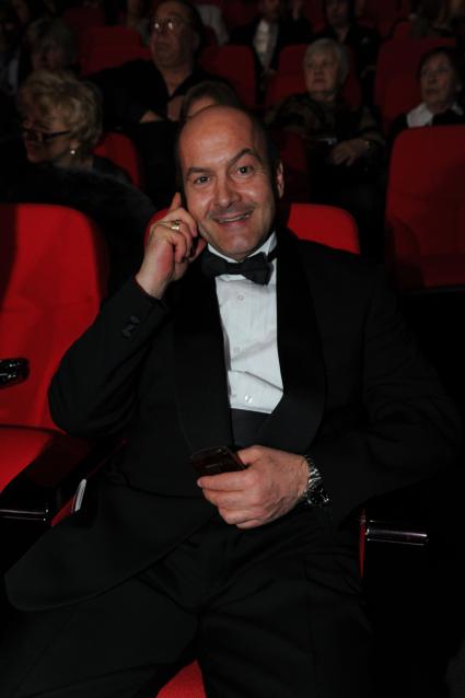 Crocus City Hall. 25-ая юбилейная торжественная церемония вручения Национальной кинематографической премии `Ника`. На снимке: актер Вячеслав Гришечкин.