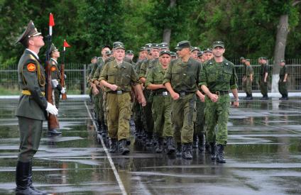 20 мая 2012, Волгоград. Принятие воинской присяги в 20-й Гвардейской мотострелковой бригаде.