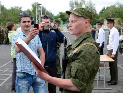 20 мая 2012, Волгоград. Принятие воинской присяги в 20-й Гвардейской мотострелковой бригаде.