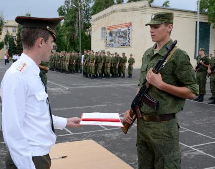 20 мая 2012, Волгоград. Принятие воинской присяги в 20-й Гвардейской мотострелковой бригаде.