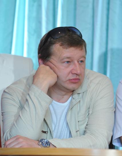 Кинофестиваль `Зверолашъ`. На снимке: режиссер, актер Олег Фомин.