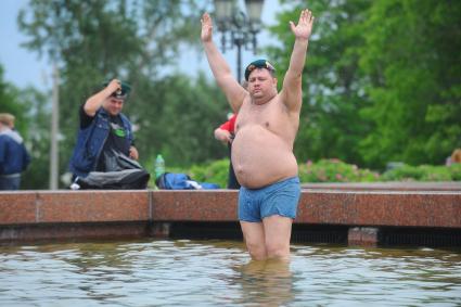 День пограничника на Поклонной горе.