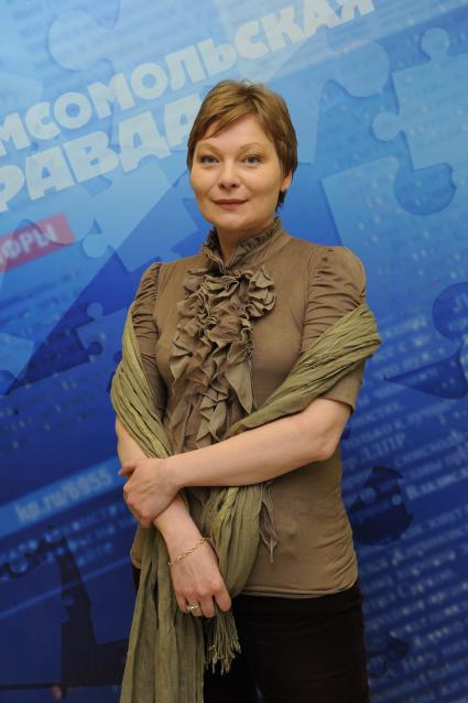 ИД `Комсомольская правда`. Актриса сериала `Школа` Турутина Ольга.