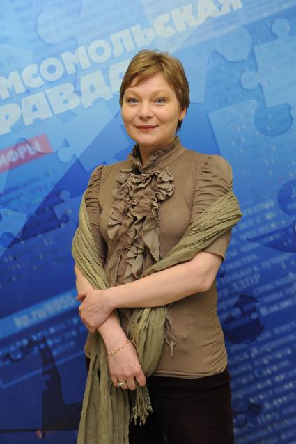 ИД `Комсомольская правда`. Актриса сериала `Школа` Турутина Ольга.