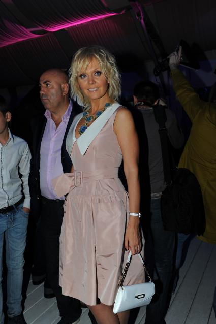 Церемонии вручения премии телеканала Fashion TV `Fashion Summer Awards 2012` в ресторане `Royal Bar`. На снимке: Певица Валерия.