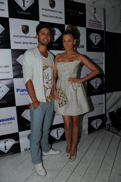 Церемонии вручения премии телеканала Fashion TV `Fashion Summer Awards 2012` в ресторане `Royal Bar`. На снимке: певица Татьяна Терешина.